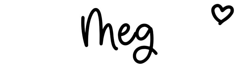 About the baby name Meg, at Click Baby Names.com