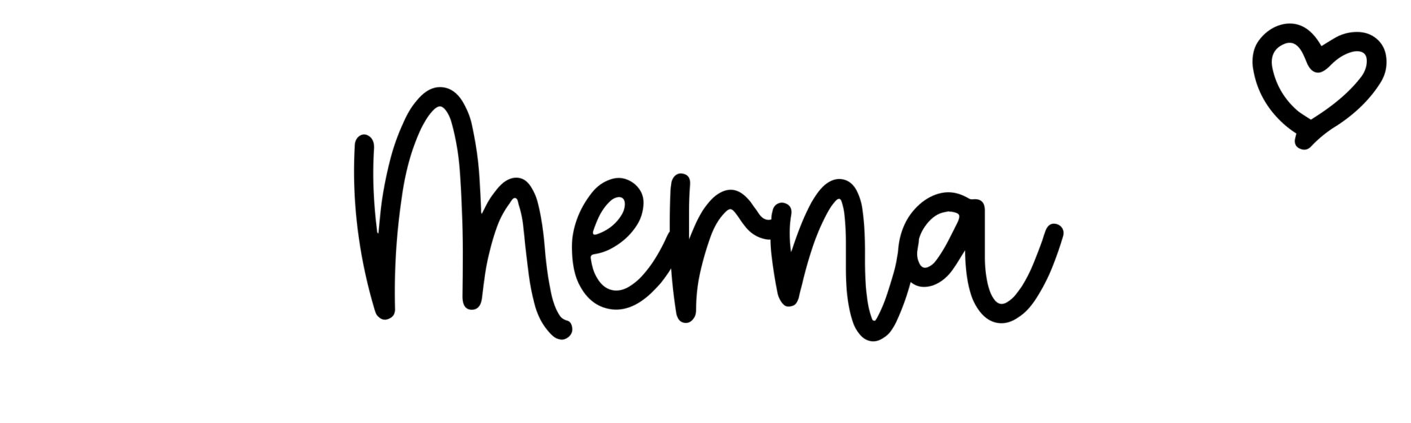 Merna Name meaning, origin, variations and more