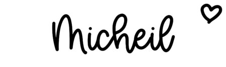 About the baby name Micheil, at Click Baby Names.com