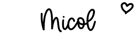 About the baby name Micol, at Click Baby Names.com