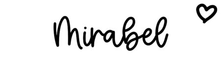 About the baby name Mirabel, at Click Baby Names.com