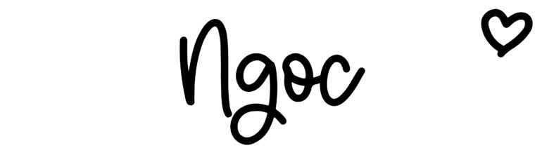 About the baby name Ngoc, at Click Baby Names.com