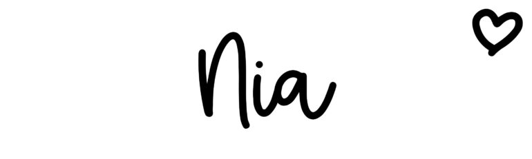 About the baby name Nia, at Click Baby Names.com