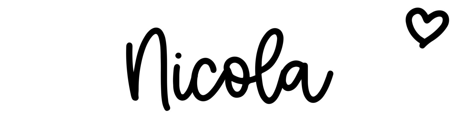 How Do You Say The Name Nicola