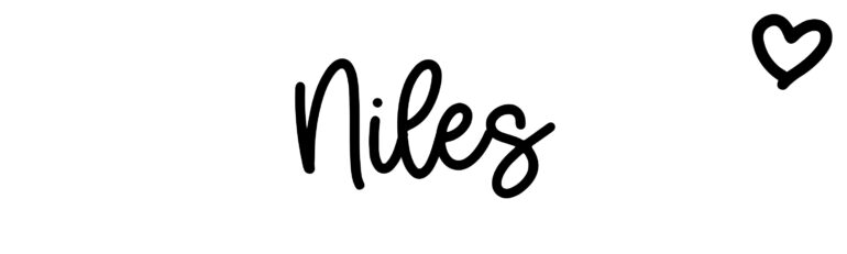 About the baby name Niles, at Click Baby Names.com