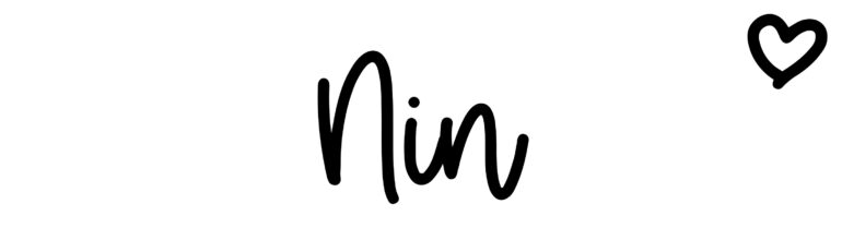 About the baby name Nin, at Click Baby Names.com