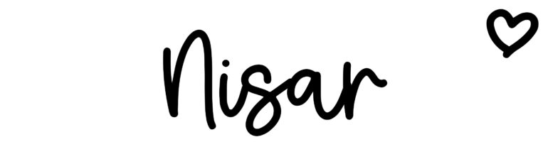 About the baby name Nisar, at Click Baby Names.com