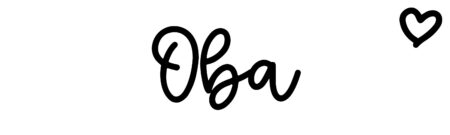 About the baby name Oba, at Click Baby Names.com