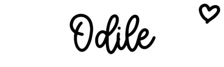About the baby name Odile, at Click Baby Names.com
