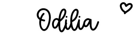 About the baby name Odilia, at Click Baby Names.com