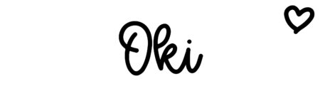 About the baby name Oki, at Click Baby Names.com