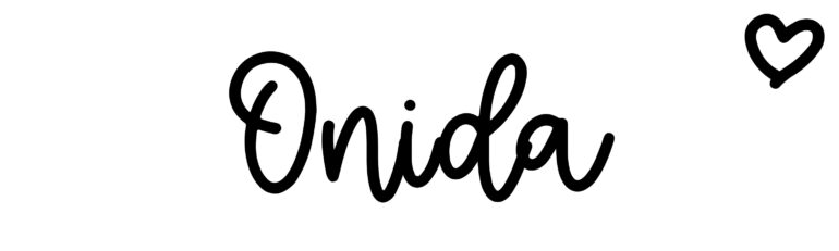 About the baby name Onida, at Click Baby Names.com