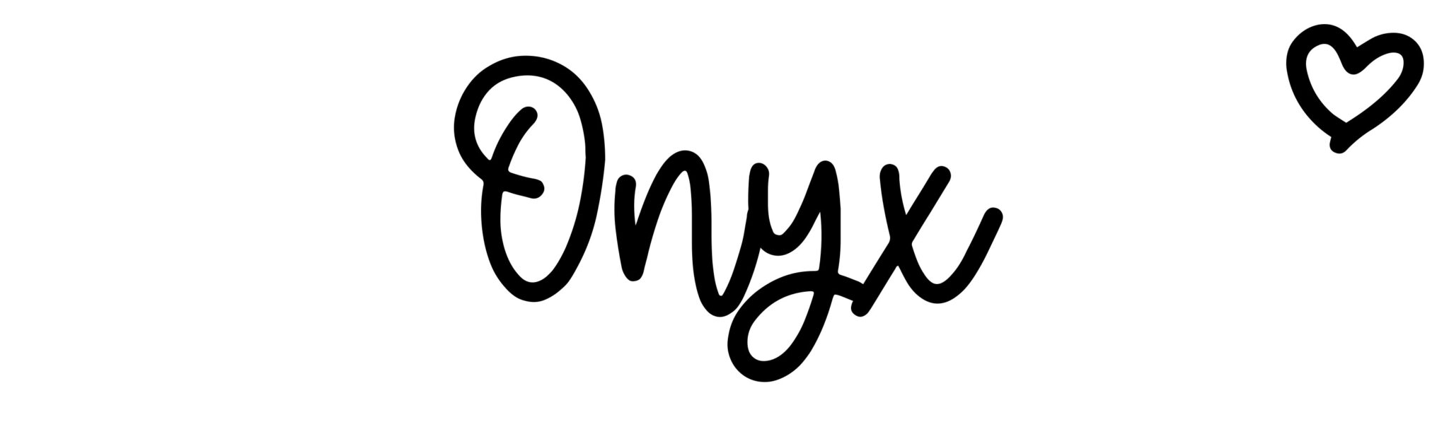 onyx name meaning pronunciation