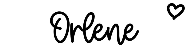 Orlene - Name meaning, origin, variations and more