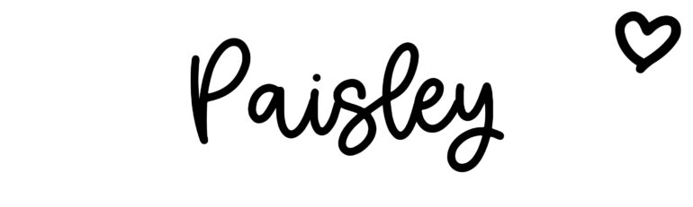 About the baby name Paisley, at Click Baby Names.com
