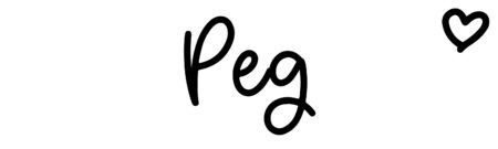 About the baby name Peg, at Click Baby Names.com