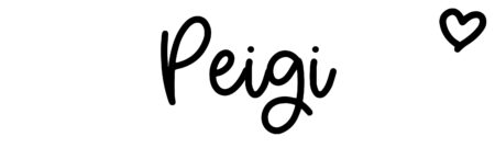 About the baby name Peigi, at Click Baby Names.com
