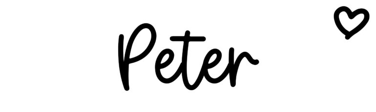 About the baby name Peter, at Click Baby Names.com