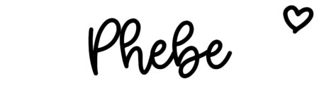 About the baby name Phebe, at Click Baby Names.com