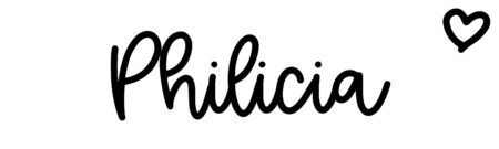 About the baby name Philicia, at Click Baby Names.com