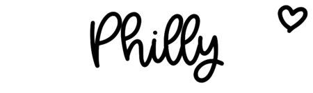 About the baby name Philly, at Click Baby Names.com