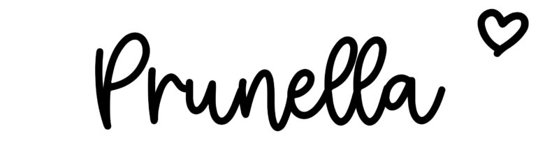 About the baby name Prunella, at Click Baby Names.com