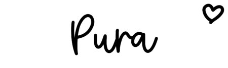 About the baby name Pura, at Click Baby Names.com