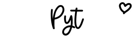 About the baby name Pyt, at Click Baby Names.com