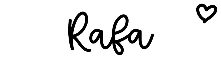 About the baby name Rafa, at Click Baby Names.com