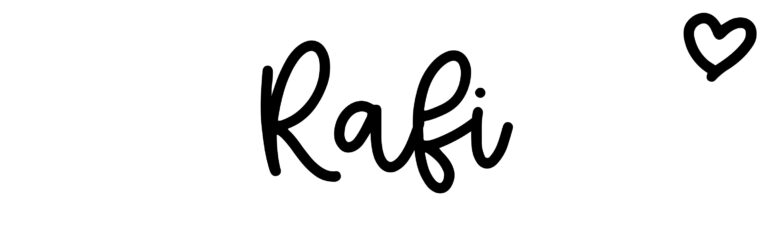 About the baby name Rafi, at Click Baby Names.com