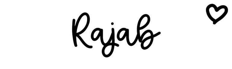 About the baby name Rajab, at Click Baby Names.com