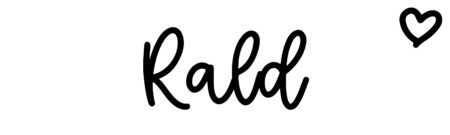 About the baby name Rald, at Click Baby Names.com
