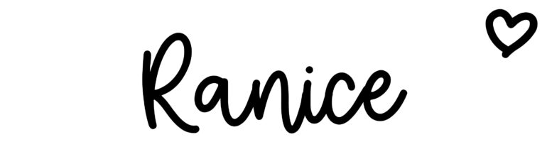 About the baby name Ranice, at Click Baby Names.com