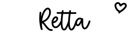 About the baby name Retta, at Click Baby Names.com
