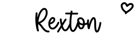 About the baby name Rexton, at Click Baby Names.com