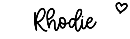 About the baby name Rhodie, at Click Baby Names.com
