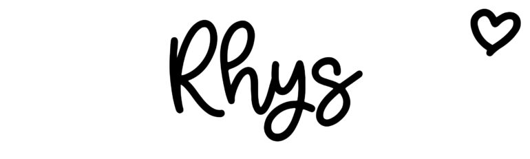 About the baby name Rhys, at Click Baby Names.com
