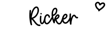 About the baby name Ricker, at Click Baby Names.com