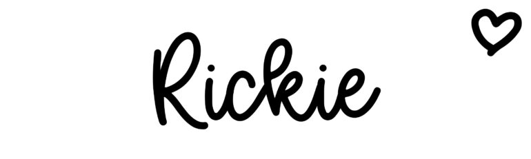About the baby name Rickie, at Click Baby Names.com