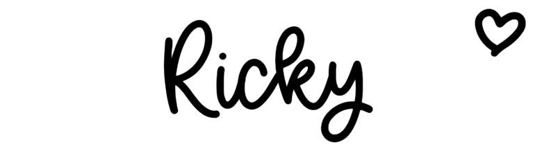About the baby name Ricky, at Click Baby Names.com