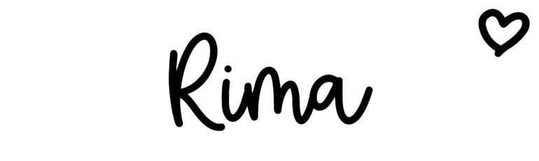 About the baby name Rima, at Click Baby Names.com