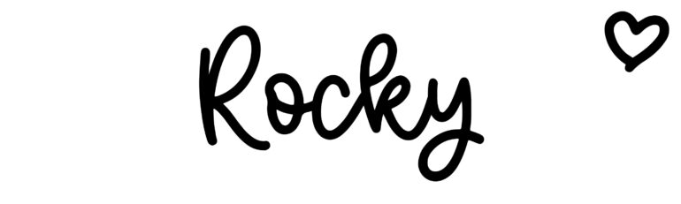 About the baby name Rocky, at Click Baby Names.com