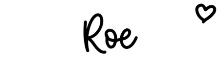 About the baby name Roe, at Click Baby Names.com