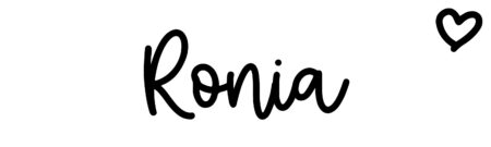 About the baby name Ronia, at Click Baby Names.com