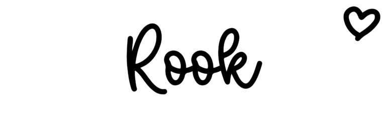 About the baby name Rook, at Click Baby Names.com