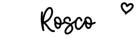 About the baby name Rosco, at Click Baby Names.com