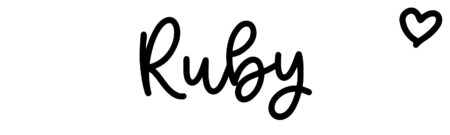About the baby name Ruby, at Click Baby Names.com