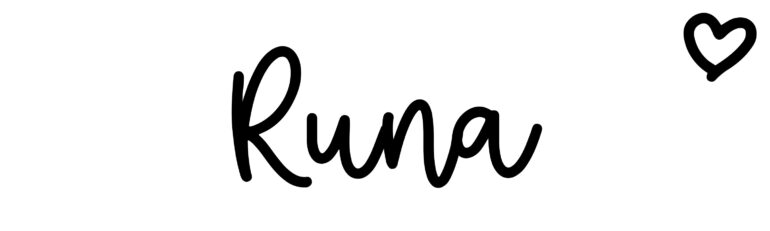 Runa - Name meaning, origin, variations and more