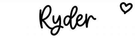 About the baby name Ryder, at Click Baby Names.com