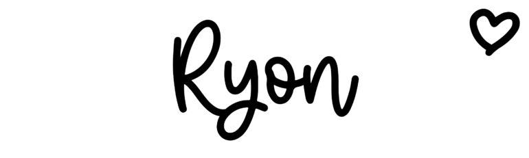 About the baby name Ryon, at Click Baby Names.com